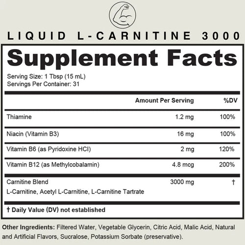 MOTEMA™ Liquid L-Carnitine 3000 MG